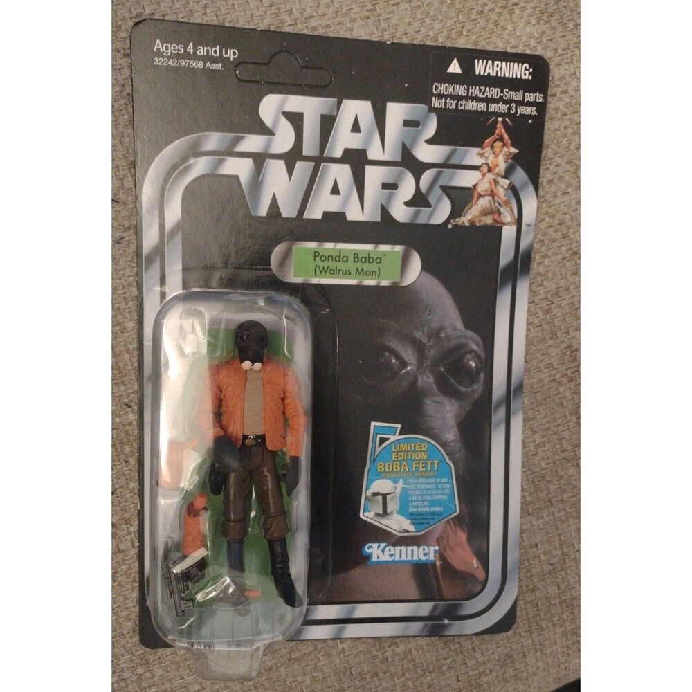Star Wars Vintage Collection Ponda Baba Walrus Man 2011 VC70 Unpunched Figure